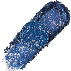 FOCALLURE Eyes On Me Pressed Powder Eyeshadow, Shimmery Eye Makeup & Highlight, Long-Lasting, High Pigmented Single Shade Eye Color, Glitter Finish, Hypoallergenic