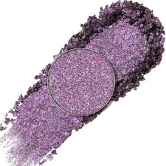 FOCALLURE Eyes On Me Pressed Powder Eyeshadow, Shimmery Eye Makeup & Highlight, Long-Lasting, High Pigmented Single Shade Eye Color, Glitter Finish, Hypoallergenic