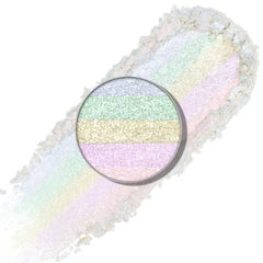 FOCALLURE Eyes On Me Pressed Powder Eyeshadow, Shimmery Eye Makeup & Highlight, Long-Lasting, High Pigmented Single Shade Eye Color, Glitter Finish, Hypoallergenic