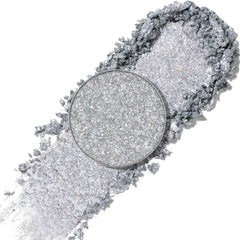 FOCALLURE Eyes On Me Pressed Powder Eyeshadow, Shimmery Eye Makeup & Highlight, Long-Lasting, High Pigmented Single Shade Eye Color, Glitter Finish, Hypoallergenic