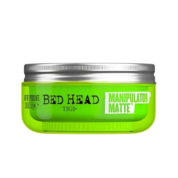 TIGI Bed Head Manipulator Matte Hair Wax, Strong Hold Sculpting and Styling Paste for Short to Medium Hair