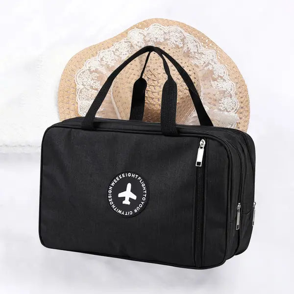 Hoarboeg Waterproof Fitness Bag Travel Duffel Bag, Sports Tote Gym Bag, Wet & Dry Separation Fitness Bag Hand-Held One-Shoulder Yoga Exercise Large Capacity Backpack Bag