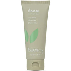 BioClarity Face Cleanser | 100% Vegan, Gentle Wash with Cucumber, Green Tea, and Chamomile, for Sensitive Oily Skin. Natural Ingredients