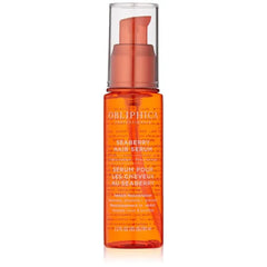 Obliphica Seaberry Leave in Hair Serum for Fine & Medium Hair Vitamins and Omegas for Frizz Free & Nourished Hair Hair Serum for Dry Hair and Growth