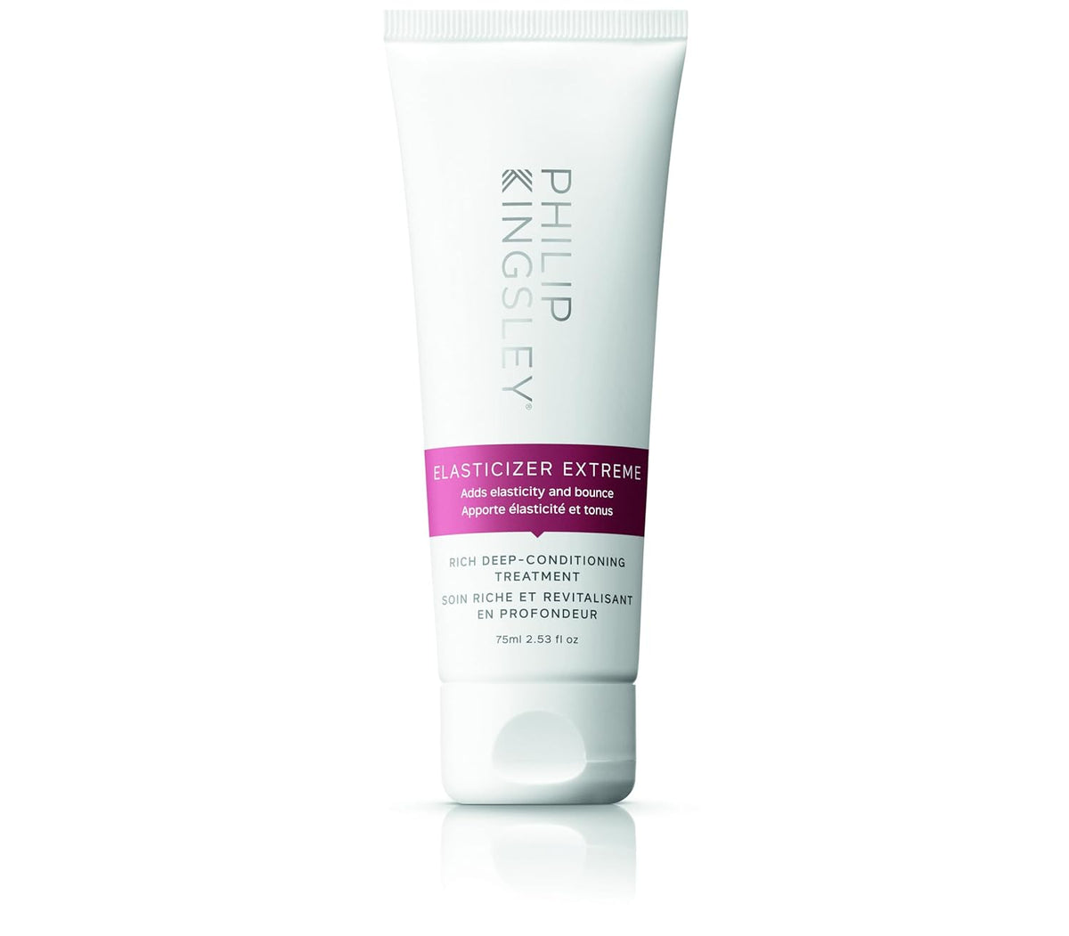 PHILIP KINGSLEY | Elasticizer Extreme | Deep Conditioning Hair Mask Repair Treatment | Pre-Shampoo Deep Conditioning Mask | Reduces Breakage and Frizz | For Dry, Damaged and Curly Hair | 2.53oz