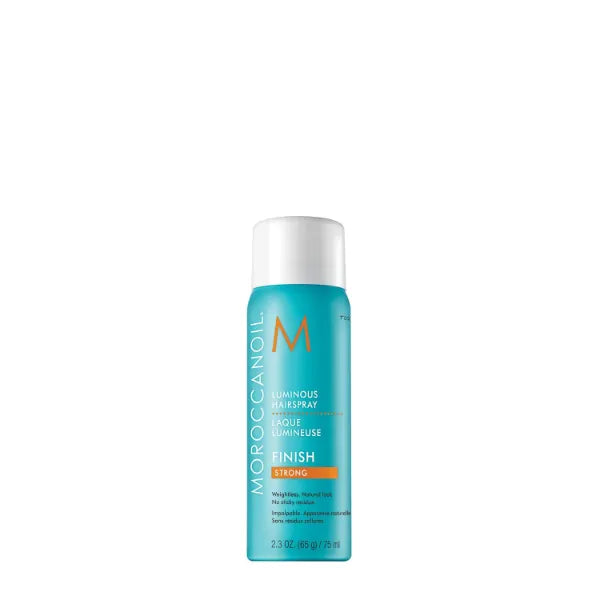 Moroccanoil Luminous Hairspray Strong, Ideal for Extending Blowouts and Maintaining Everyday styles with Natural Finish, Silicone Free