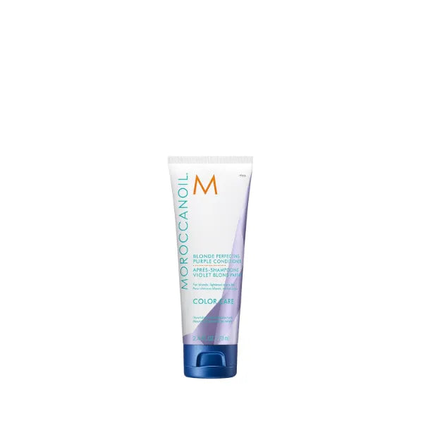Moroccanoil Blonde Perfecting Purple Conditioner, Toner for Blonde, Silver & Highlighted Hair, Boosts hair's Shine and Vibrancy