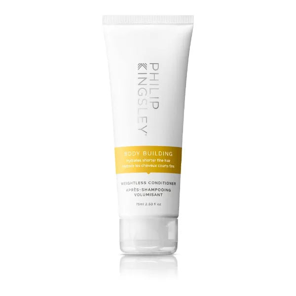 PHILIP KINGSLEY | Body Building Weightless Conditioner | Volumizing Conditioner for Fine, Limp, Flat, Flyaway Short Hair | Hydrates, Thickens, Lifts and Adds Volume and Shine | 6.76oz