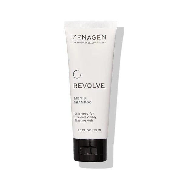 ZENAGEN Revolve Men's Thickening Shampoo | Supports Appearance of Fuller, Healthier-Looking Hair, Developed for Fine & Visibly Thinning Hair, Plant-Based, Color-Safe, 5-Minute Treatment