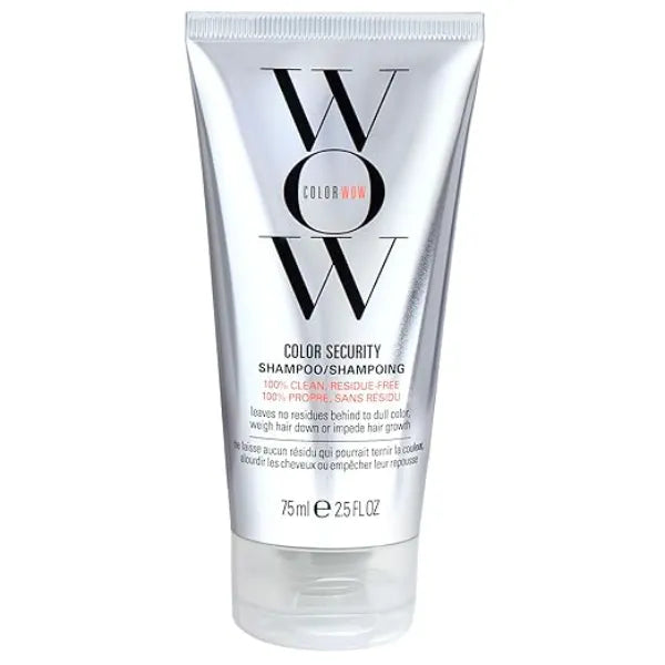 COLOR WOW Color Security Shampoo  Sulfate Free & Residue Free Formula Healthy Looking Hair & Scalp  Paraben Free Salon Quality