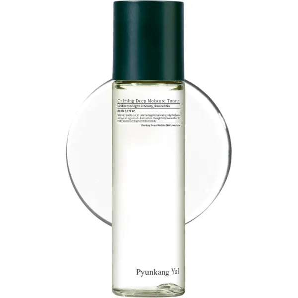 Pyunkang Yul PKY Calming Deep Moisture Toner - Face Toner for Women containing AHA and PHA - for Teens and Adults - Astringent for Face - Korean Facial Toner
