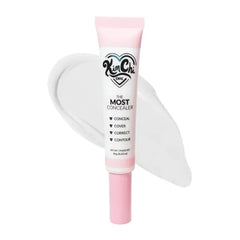 KimChiChic Beauty The Most Concealer Full Coverage Water Resistant Multi Use Concealer Conceal, Correct, Contour & Highlight Matte Satin Hybrid Finish Brush Applicator