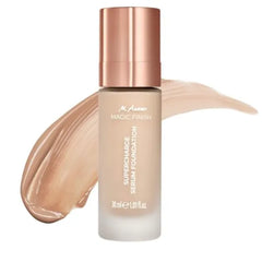 M. Asam MAGIC FINISH Supercharge Serum Foundation (1.01 Fl Oz) - Moisturizing Make Up & Firming Face Serum In One, Anti-aging CC Cream With Optimal Coverage & Hyaluronic Acid