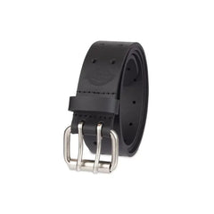Dickies Men's Casual Double Prong Roller Buckle Belt - Black