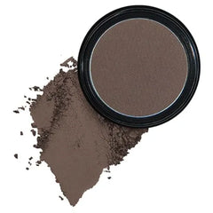 Mysense Matte Black Single Eyeshadow Palette, Pressed Powder Eye Shadow, Smooth Eye Black Powder Makeup, High Pigment Long Lasting