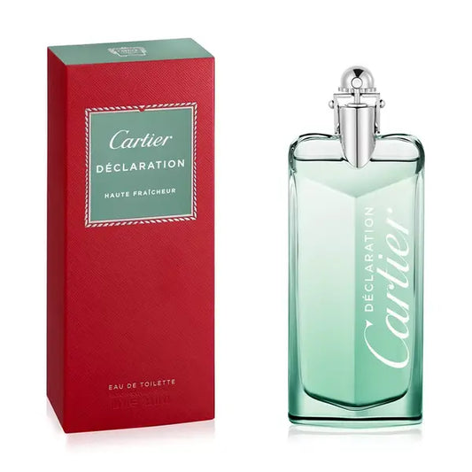 Cartier Déclaration Haute Fraîcheur Eau de Toilette Spray, Fresh and Invigorating Fragrance, 3.3 oz