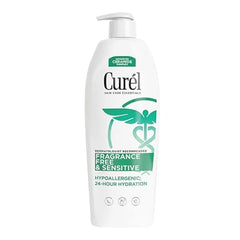 Curel Fragrance Free Comforting Body Lotion, Body and Hand Moisturizer for Dry, Sensitive Skin, with Advanced Ceramide Complex, Repairs Moisture Barrier