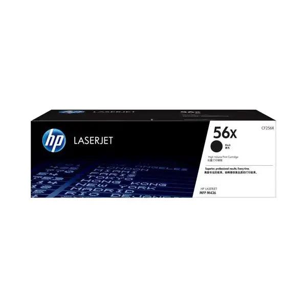 HP 56X High Yield Original LaserJet Toner Cartridge (CF256X) - Black