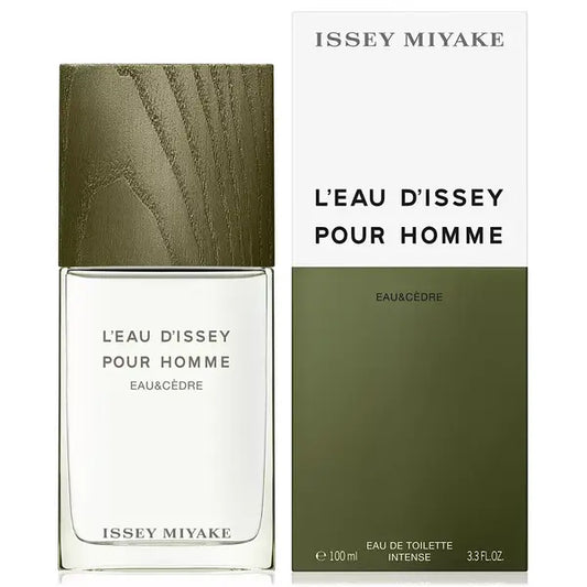 Issey Miyake L'Eau d'Issey Eau & Cèdre Intense Eau de Toilette, Long Lasting Fragrance, 3.3oz