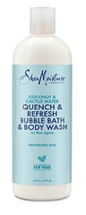 SHEA MOISTURE Coconut & Cactus Water Quench & Refresh Bubble Bath & Body Wash 16 oz