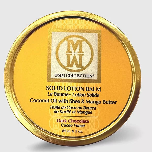 OMM Collection Solid Lotion balm - Dark Chocolate 2oz