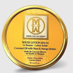 OMM Collection Solid Lotion balm - Dark Chocolate 2oz