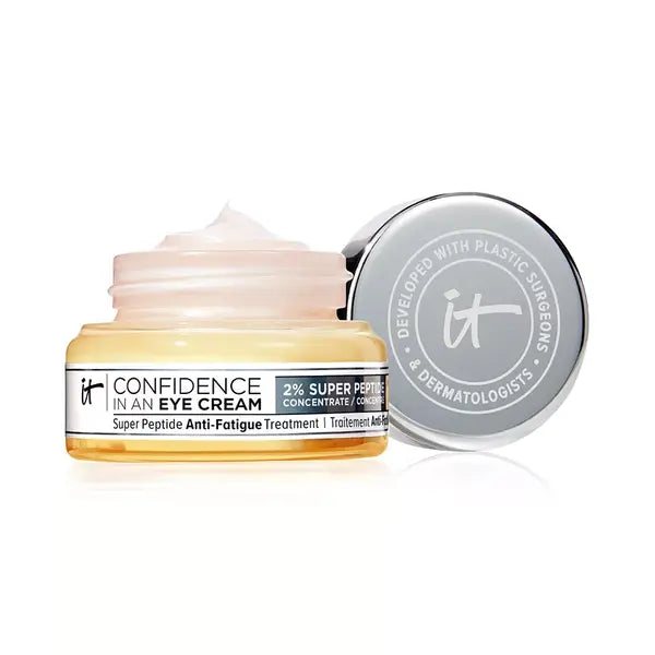 IT Cosmetics Confidence In An Eye Cream, Full Size ,Hydrate for Brighter Looking Eyes