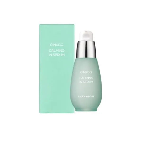 CHARMZONE Ginkgo Calming in Serum – Korean Skincare for Sensitive Skin | Soothing & Hydrating Face Serum with Ginkgo Leaf Extract & Flavonoids for Protection & Revitalization (1.69 fl oz /50 ml)