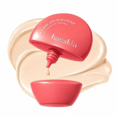 Hanskin DD Cream Foundation Korean BB Cream Liquid Foundation Lightweight Semi Matte Tinted Moisturizer Pore Blurring, Tone Evening Daily Base Makeup
