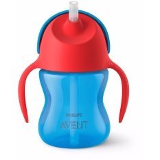 AVENT Philips Sipper with Straw 200ml, 9months+ (Blue)