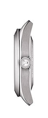 Tissot mens Gentleman Stainless Steel Dress Watch Black T1274071605100