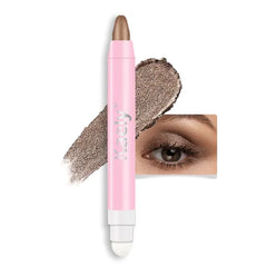 Kaely 2 in 1 Cream Eye Shadow Brightener Sticks for Eyes, Pencil Eyeshadow Applicator Stick Waterproof Pigmented, Eye Shadow Palette Highlighter Makeup