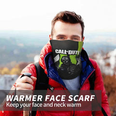 Kbozyqu Call of Duty Bandana Headband – Multi-Purpose Head Wrap, Scarf, Neck Warmer, and Balaclava for Men & Women