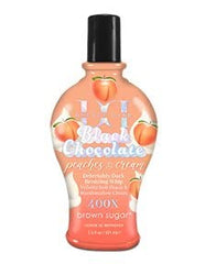 Brown Sugar Peaches & Cream 400X Double Dark Black Chocolate Bronzing Whip 7.5oz