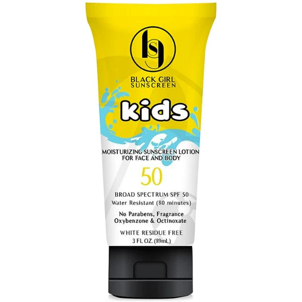 Black Girl Sunscreen Kids Broad Spectrum Sunscreen SPF 50, 3 oz.