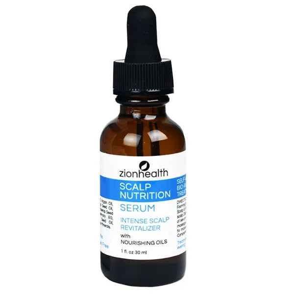 Zion Health Scalp Nutrition Serum , Nourish and Strengthen Hair