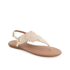 Aerosoles Women's Connie Round Toe Flat Sandals for Easy Everyday Wear