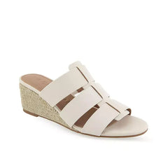 Aerosoles Womens Wilma Slip On Wedge Sandals Easy Stylish Comfort