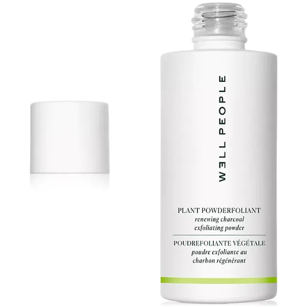 Well People Plant Powderfoliant Renewing Charcoal Exfoliating Powder