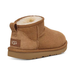 UGG® Kids Classic Ultra Mini Twinface Sheepskin Booties, Cozy and Durable Footwear for Kids