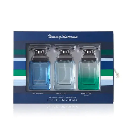 Tommy Bahama Men's 3 Piece Maritime Fragrance Gift Set