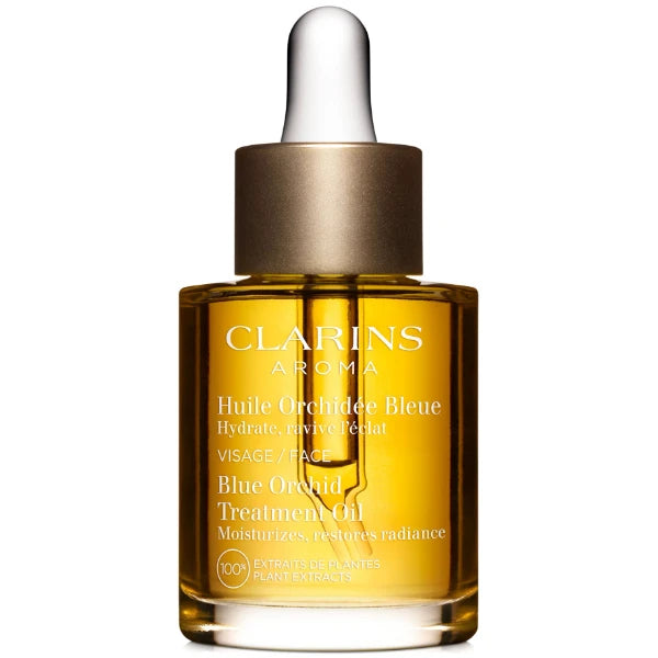 Clarins Blue Orchid Radiance & Hydrating Face Treatment Oil