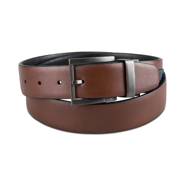 Kenneth Cole Reaction Men's Stretch Reversible Belt - Brown/Black