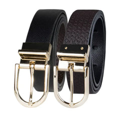 Calvin Klein Women's Embossed Casual Reversible Belt