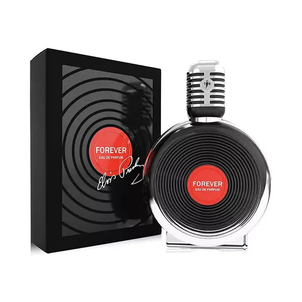 Bellevue Men's Elvis Presley Forever For Him Eau de Parfum, Iconic and Bold Fragrance, 3.4oz