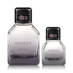 TUMI Men's 2 Piece Awaken [8:00 GMT] TUMI Jumbo Eau de Parfum Gift Set , Luxury Fragrance
