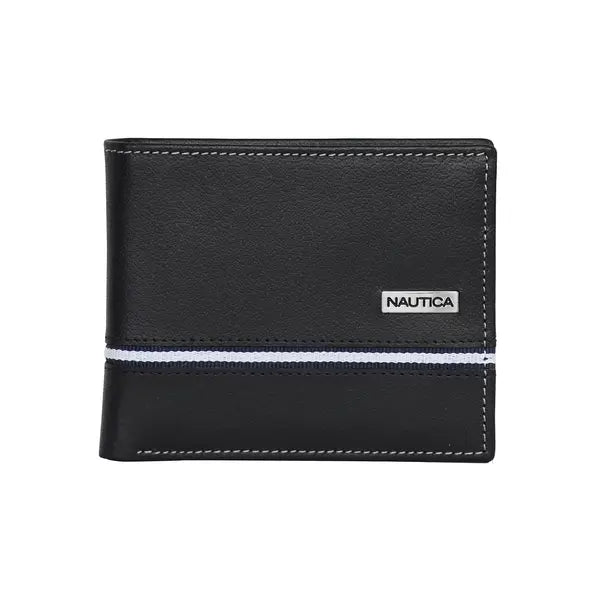 Nautica Men's Bifold Leather Wallet