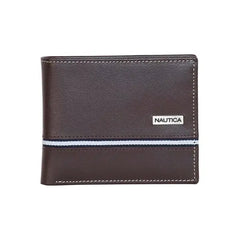Nautica Men's Bifold Leather Wallet