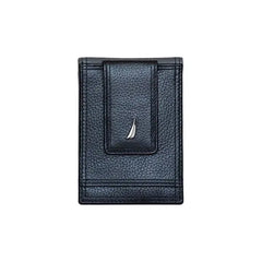 Nautica Men's Front Pocket Leather Wallet