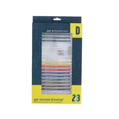 Art Alternatives Get Started Drawing Sketch and Draw 23 Piece Set